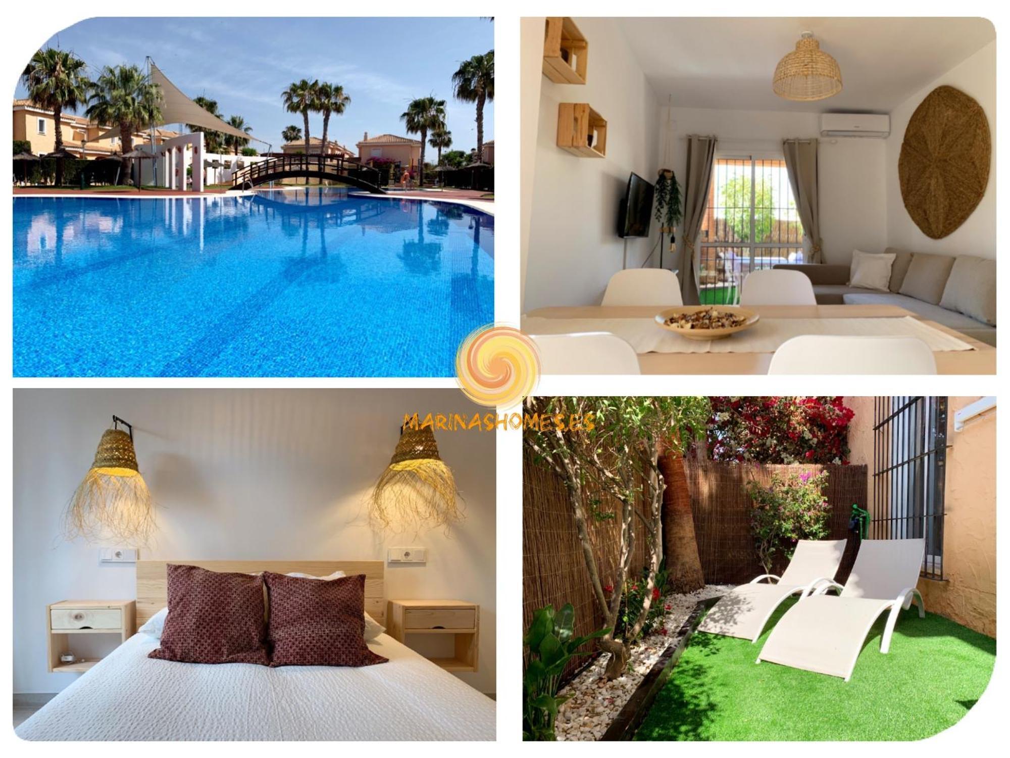 Bahari Marinas - Tu Duplex Con Jardin Privado! Apartamento Vera Exterior foto
